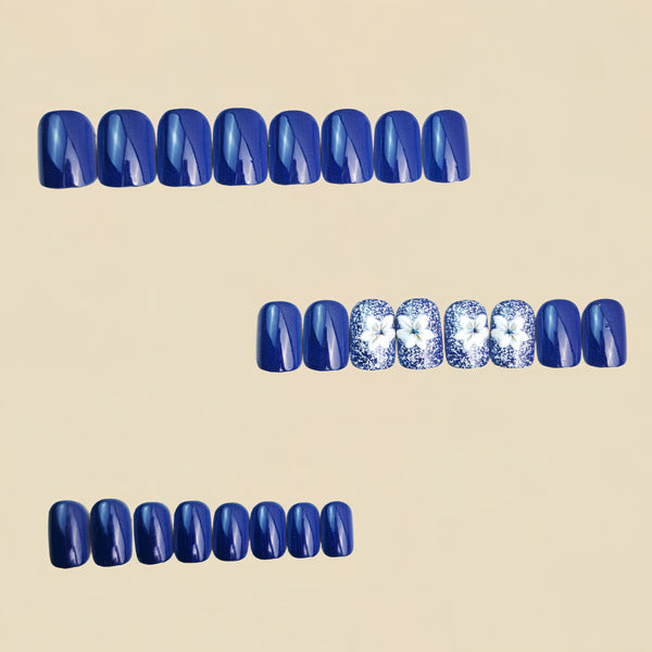 12 Sizes-24 Pcs Press On Nails Y1433