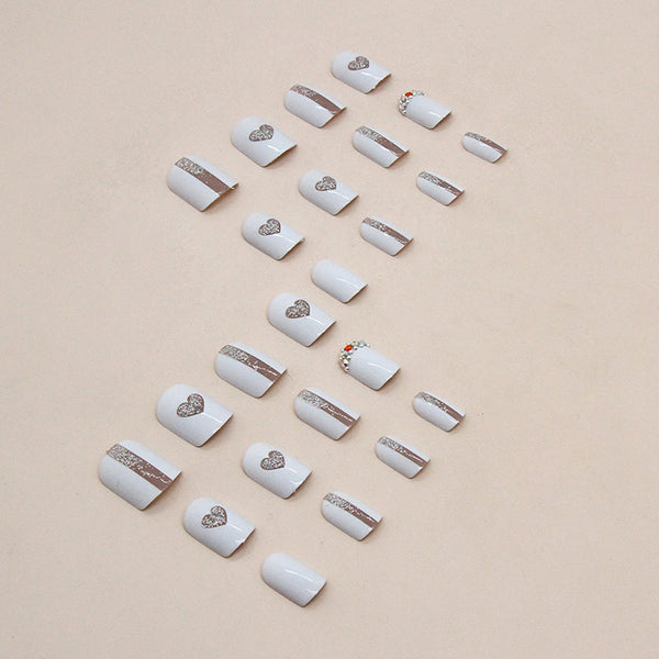 12 Sizes-24 Pcs Press On Nails Z816