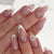 12 Sizes-24 Pcs Press On Nails C1083