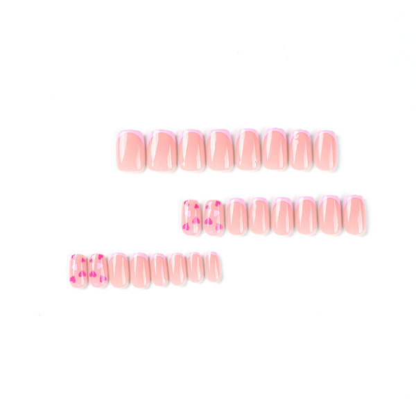 12 Sizes-24 Pcs Press On Nails JP2526