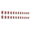 12 Sizes-24 Pcs Press On Nails W1369