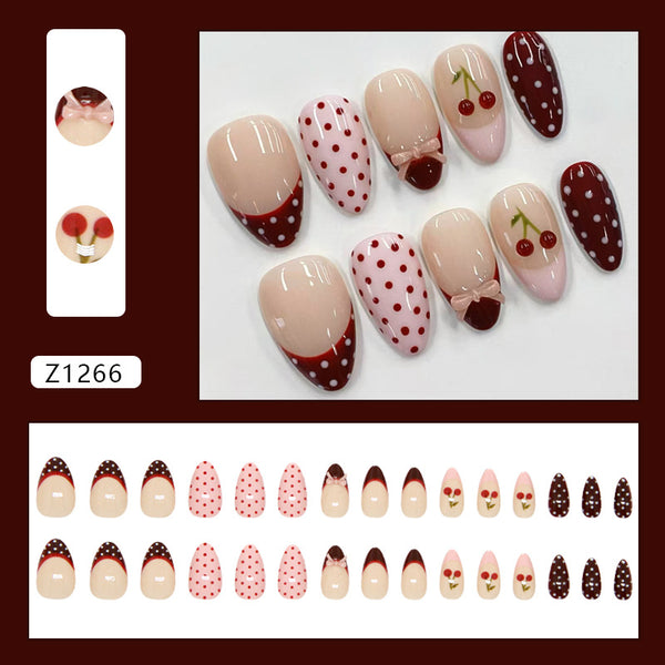 30 Pcs Press On Nails Z1266