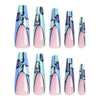 12 Sizes-24 Pcs Press On Nails JP3059