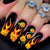12 Sizes-24 Pcs Press On Nails Y813