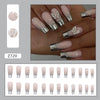 12 Sizes-24 Pcs Press On Nails Z720