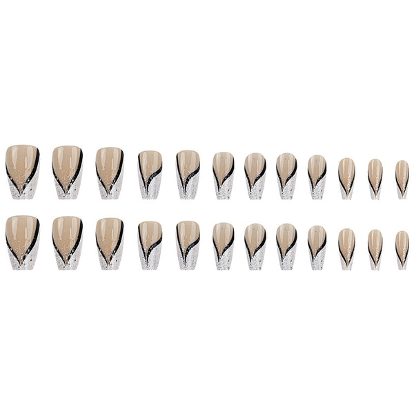 12 Sizes-24 PcsPress On Nails DY1588-B7