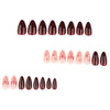 12 Sizes-24 Pcs Press On Nails JP4150
