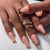12 Sizes-24 Pcs Press On Nails JP2919