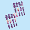 12 Sizes-24 PcsPress On Nails CZ460-B7