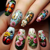 12 Sizes-24 Pcs Press On Nails Y729