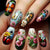 12 Sizes-24 Pcs Press On Nails Y729