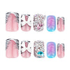 12 Sizes-24 Pcs Press On Nails JP3654