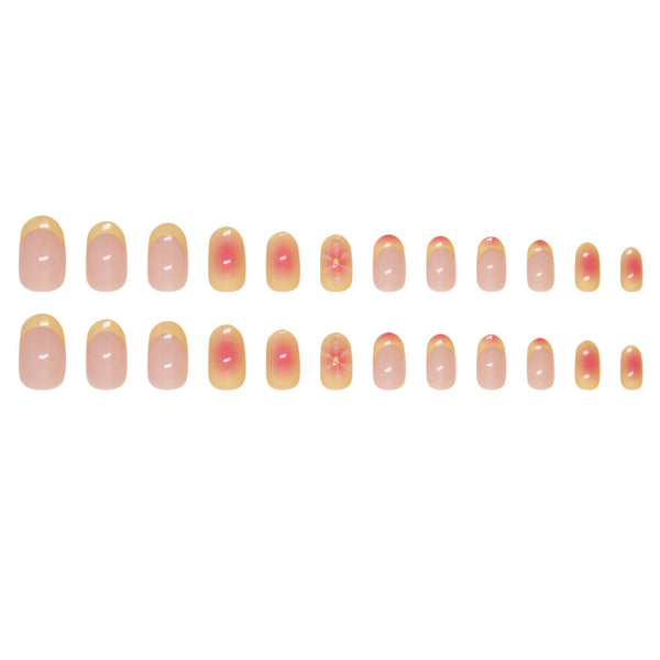 12 Sizes-24 Pcs Press On Nails Z898