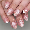 12 Sizes-24 Pcs Press On Nails C1236
