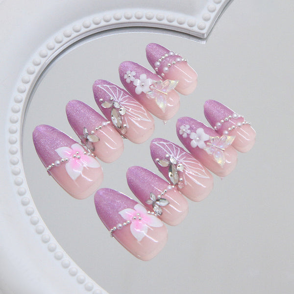 30 Pcs Press On Nails Z1198