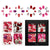12 Sizes-24 Pcs Press On Nails Vday-3-24pcs