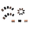 12 Sizes-24 Pcs Press On Nails Z196