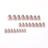 12 Sizes-24 Pcs Press On Nails JP2124