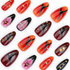 12 Sizes-24 Pcs Press On Nails JP3563