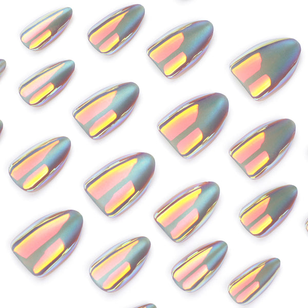 12 Sizes-24 Pcs Press On Nails DIY41