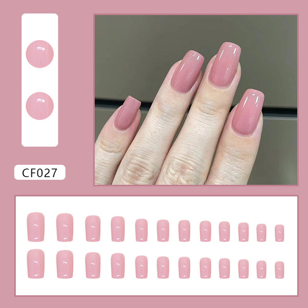 12 Sizes-24 Pcs Press On Nails CF027
