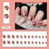 12 Sizes-24 Pcs Press On Nails R706