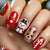 12 Sizes-24 Pcs Press On Nails Y1595