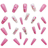 12 Sizes-24 Pcs Press On Nails Y499
