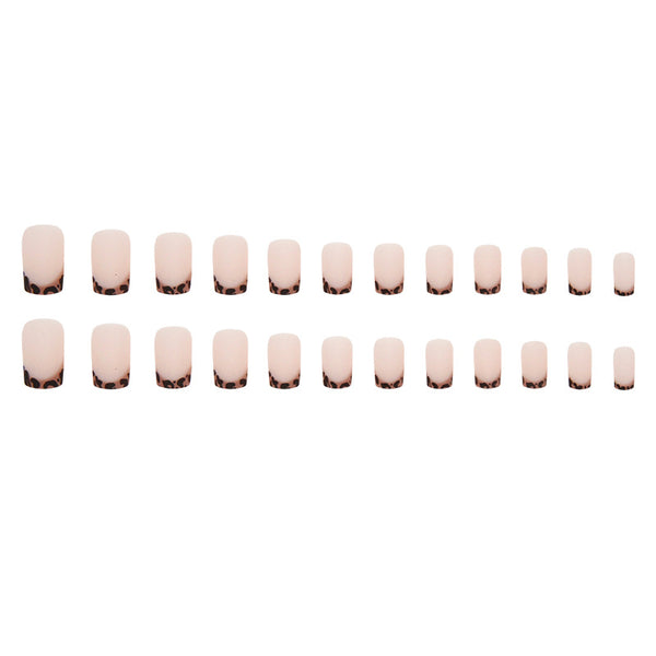 12 Sizes-24 Pcs Press On Nails W1437