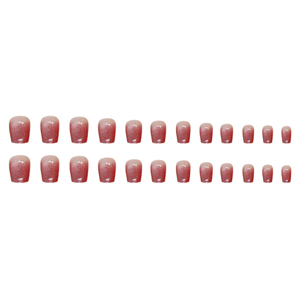 12 Sizes-24 Pcs Press On Nails MY005