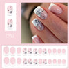 12 Sizes-24 Pcs Press On Nails C752