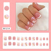 12 Sizes-24 Pcs Press On Nails W1214