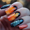 12 Sizes-24 Pcs Press On Nails Y1580