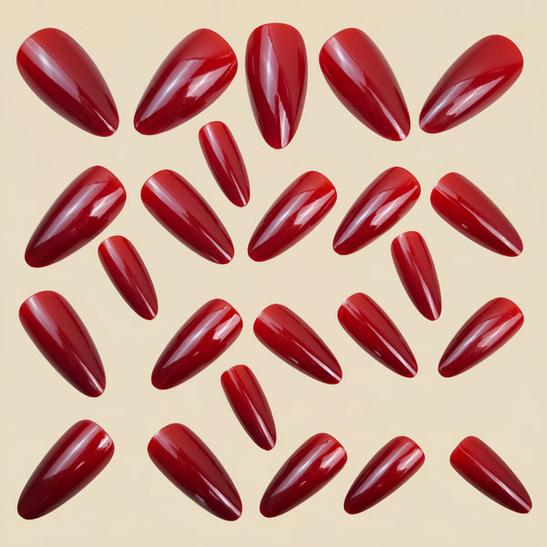 12 Sizes-24 Pcs Press On Nails Y1427