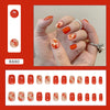 12 Sizes-24 Pcs Press On Nails R880