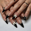 12 Sizes-24 Pcs Press On Nails C1881