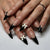 12 Sizes-24 Pcs Press On Nails C1881
