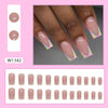 12 Sizes-24 Pcs Press On Nails W1342