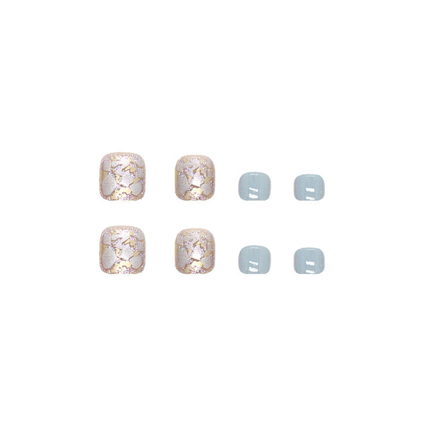 12 Sizes-24 Pcs Press On Nails F037