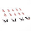 12 Sizes-24 Pcs Press On Nails W058
