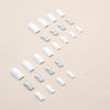 12 Sizes-24 Pcs Press On Nails W387