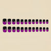 12 Sizes-24 Pcs Press On Nails Y129