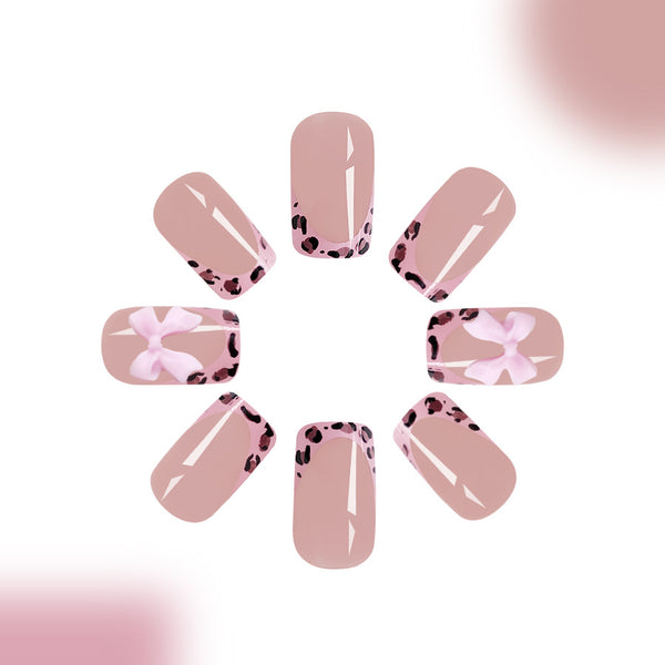 12 Sizes-24 Pcs Press On Nails C789