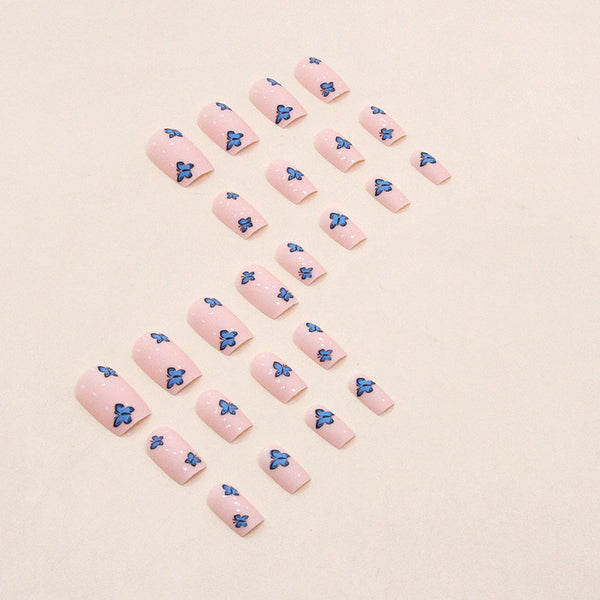 12 Sizes-24 Pcs Press On Nails W786