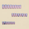 12 Sizes-24 Pcs Press On Nails Y1707