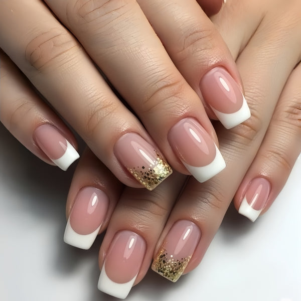 12 Sizes-24 Pcs Press On Nails Y1398