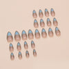 12 Sizes-24 Pcs Press On Nails W1743