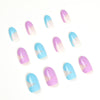 12 Sizes-24 Pcs Press On Nails JP1349