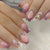 12 Sizes-24 Pcs Press On Nails Z795