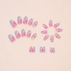 12 Sizes-24 Pcs Press On Nails W1575